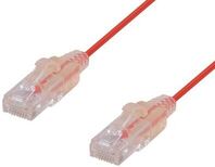 Picture of DYNAMIX 0.5m Ultra-Slim Cat6A UTP 10G Patch Lead - Red 